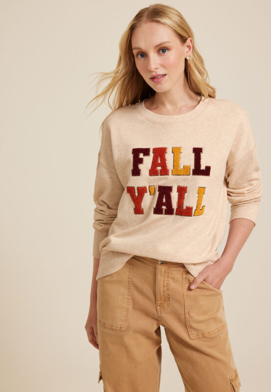 Fall Yall Relaxed Fit Sweatshirt